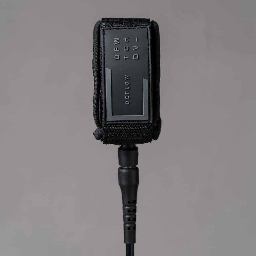DEFLOW 9″ 7 mm Leash ליש לגלשן / סאפ / לונג בורד