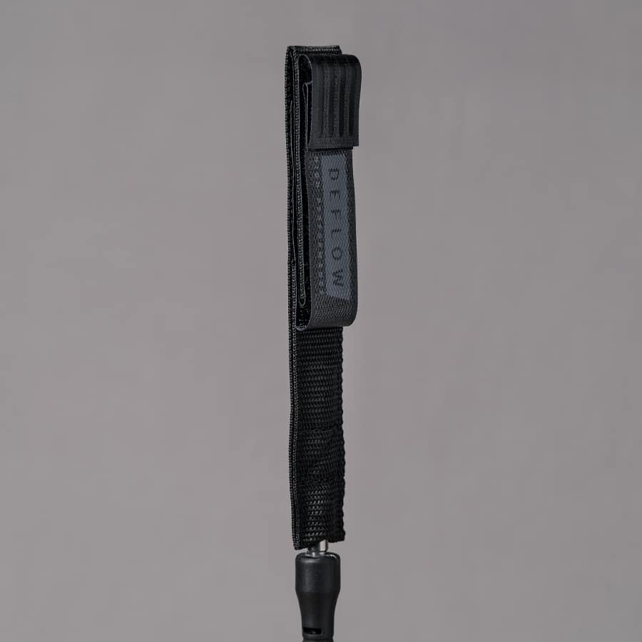 DEFLOW 9″ 7 mm Leash ליש לגלשן / סאפ / לונג בורד