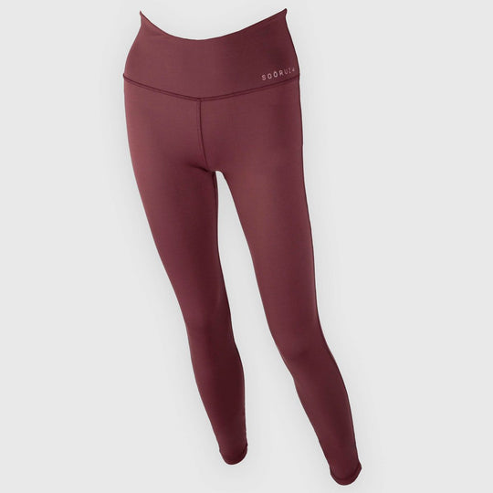 SOORUZ Legging Buerdos Burgundy מכנסי טייץ בצבע בורדו
