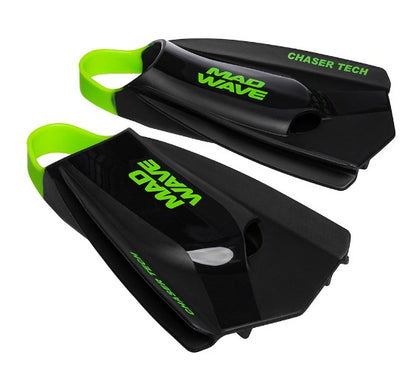 MAD WAVE Chaser tech סנפירי שחייה קצרים זומרס מסיליקון - דוגית