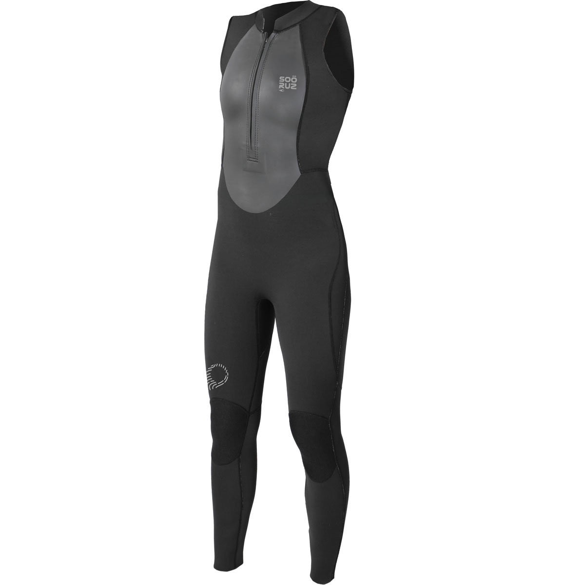 SOORUZ DIVINE LongJane 2/2 Organic Oysterprene Black חליפת גלישה לנשים ללא שרוולים 2/2 בצבע שחור קיץ 2026