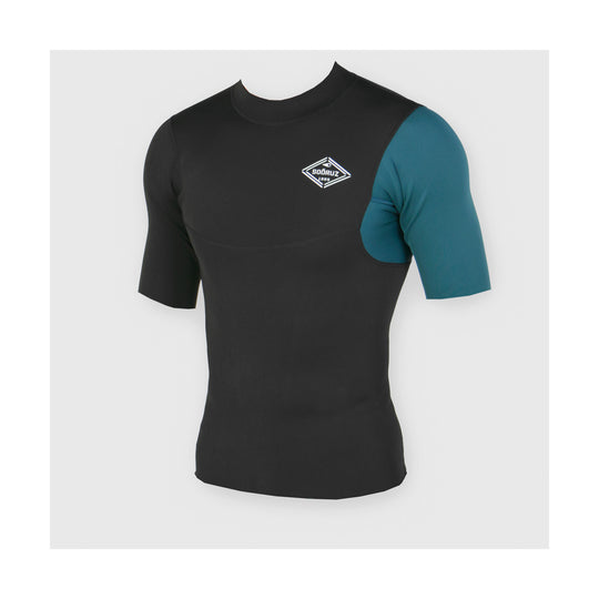 SOORUZ Rashguard SS FRUS Men חולצת לייקרה עם שרוול קצר לגברים בצבע שחור 2023