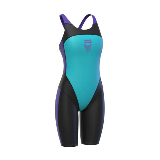 בגד ים Mad Wave Athletic swimsuit Turquoise