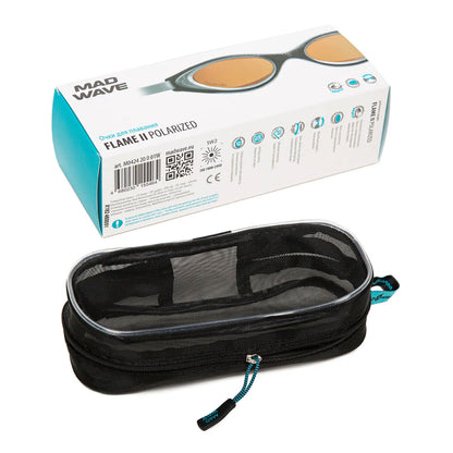 MAD WAVE Flame II Polarized משקפת שחייה פולורייזד
