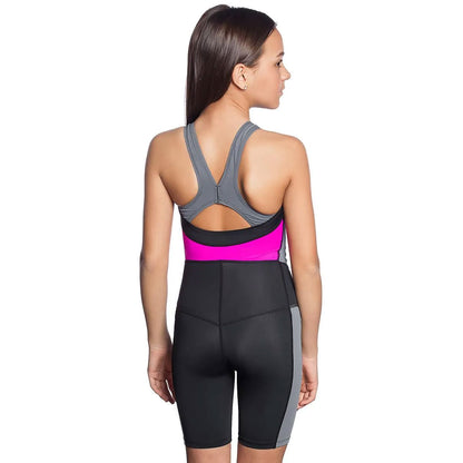 בגד ים בנות Mad Wave Junior Swimsuit Athletic