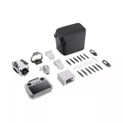 DJI Mini 4 Pro Fly More Combo Plus ערכת רחפן מיני עם שלט חכם