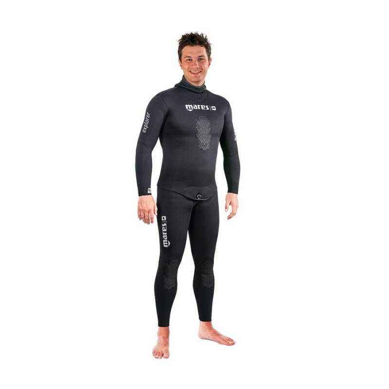 MARES Jacket Explorer Black 5mm חליפה צלילה חופשית חלק עליון