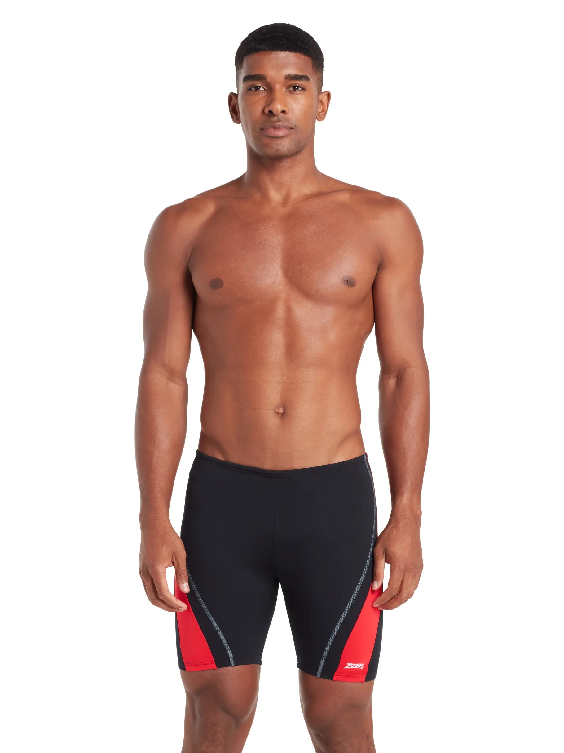 ZOGGS Mens Eaton Mid Jammer מכנס בגד ים לגברים