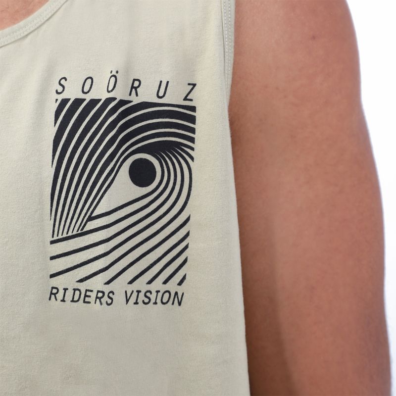 SOORUZ BAREBACK Organic Tank Top Men גופיה מכותנה אורגנית