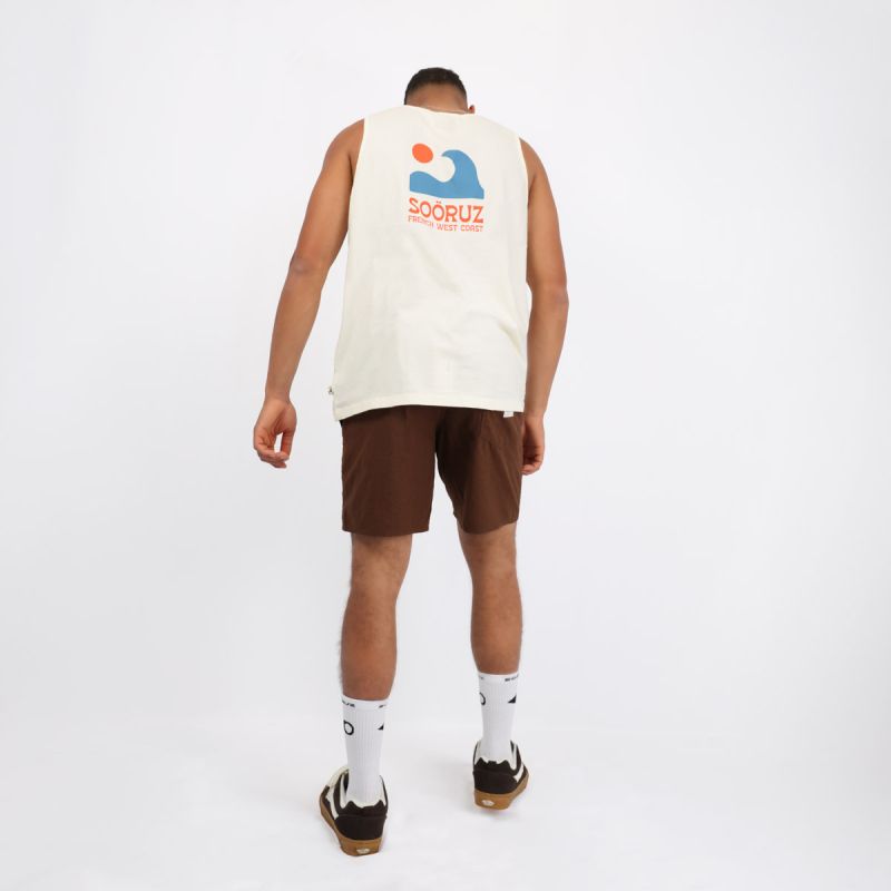 SOORUZ DRYSIDE Organic Tank Top Men גופיה מכותנה אורגנית