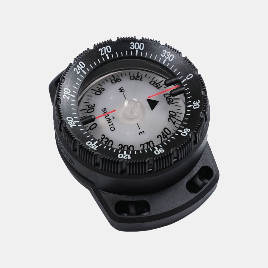 SUUNTO SK-8 Bungee Mount Black מצפן סונטו עם רצועת בנג'י בצבע שחור