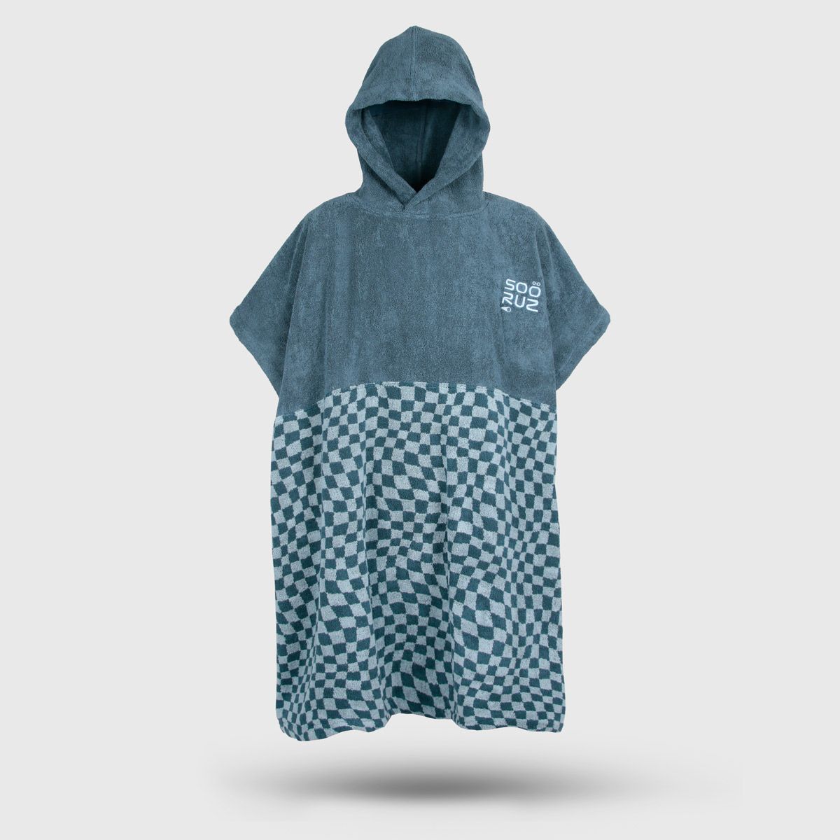 SOORUZ Poncho BLURRY מגבת פונצ'ו עם שרוולים קצרים