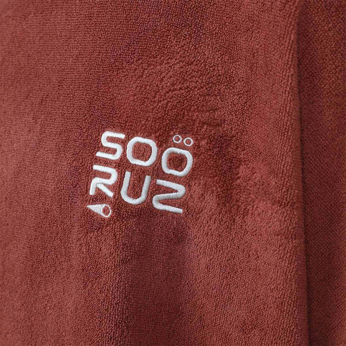 SOORUZ Poncho GOLDEN cotton מגבת פונצ'ו מכותנה עם שרוולים קצרים