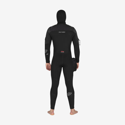 MARES Wetsuit PRO THERM 8/7 חליפת סרבל חצי יבשה לגברים בעובי 8/7 מ"מ