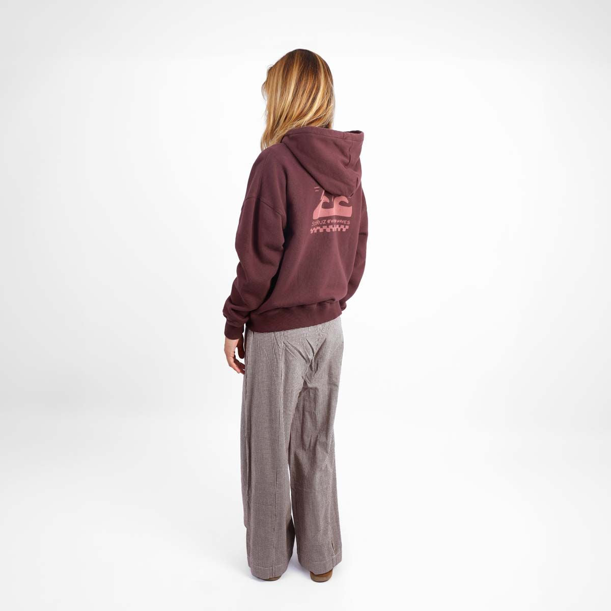 SOORUZ RISE Organic Sweatshirt Women קפוצ׳ון עם כובע לנשים מכותנה אורגנית - דוגית