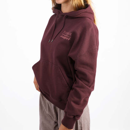 SOORUZ RISE Organic Sweatshirt Women קפוצ׳ון עם כובע לנשים מכותנה אורגנית - דוגית