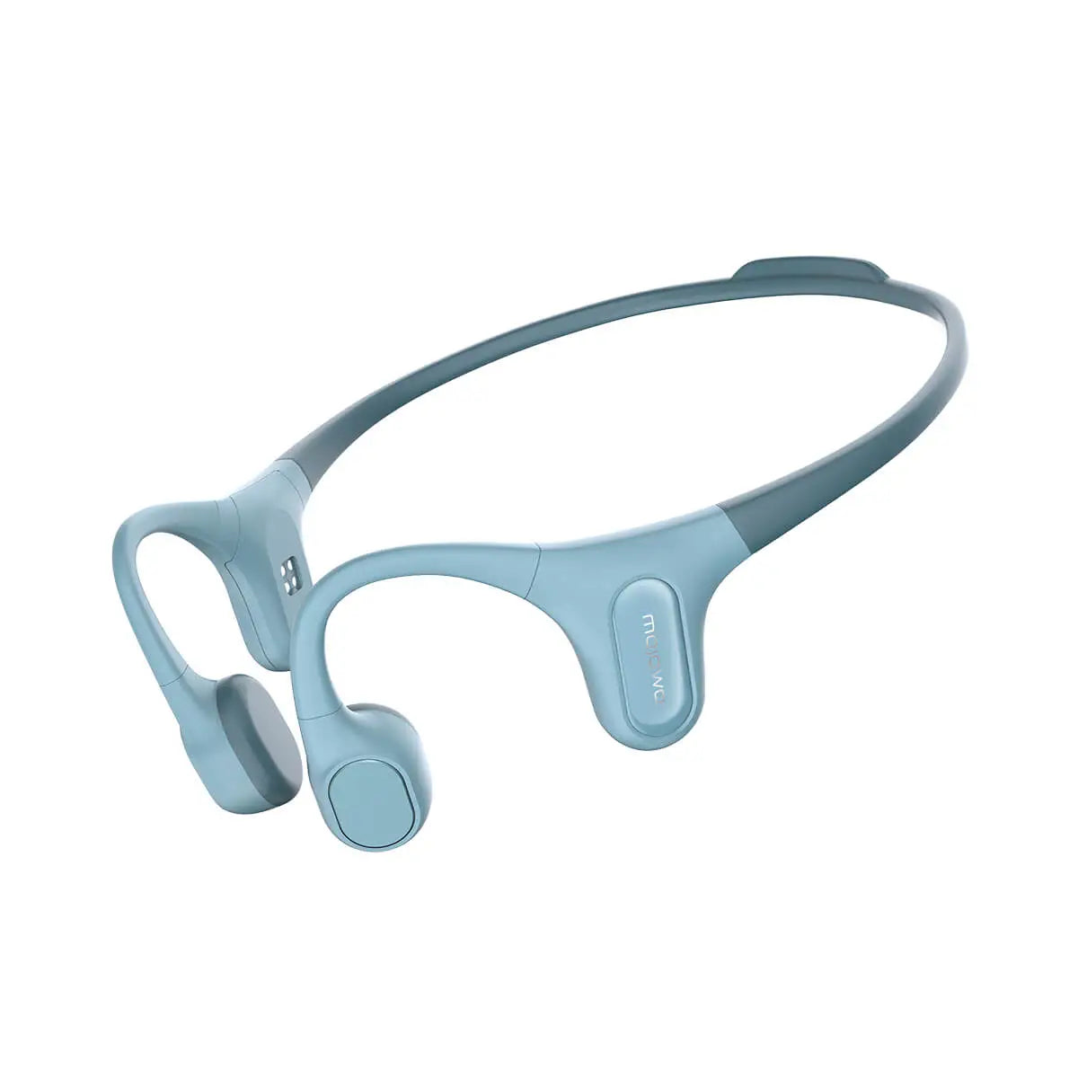 MOJAWA Run Plus Bone Conduction Earphone Blue אוזניות אלחוטיות לשחייה וריצה בטכנולוגיית הולכת עצם בצבע כחול