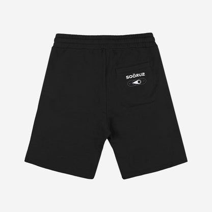 SOORUZ Short Molleton CORTO Men Black מכנס קצר בצבע שחור - דוגית