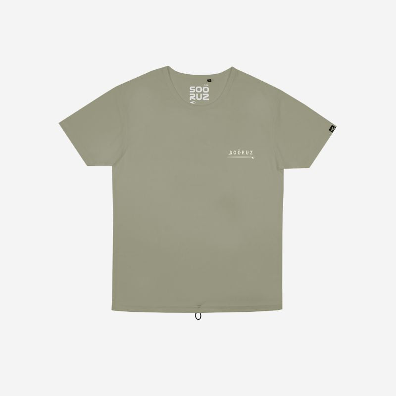SOORUZ Water Tee SS POLYCACTUS חולצת לייקרה קצרה לגברים