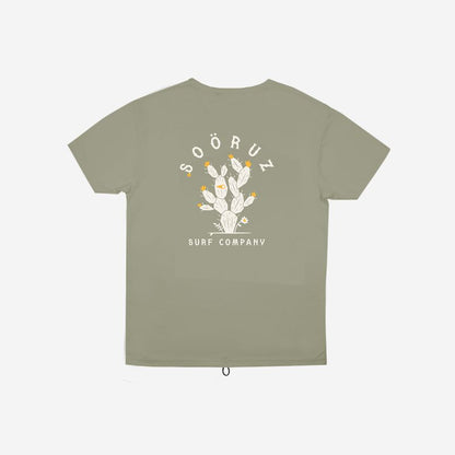 SOORUZ Water Tee SS POLYCACTUS חולצת לייקרה קצרה לגברים