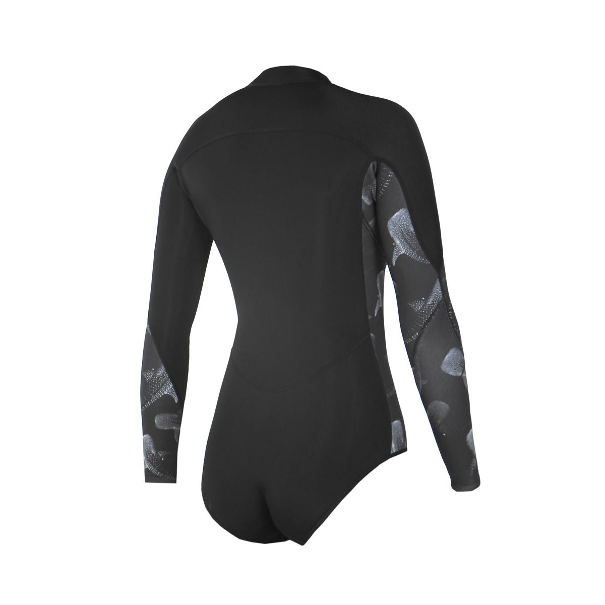 SOORUZ Shorty Women 1/1 LS mini zip DIVINE חליפת גלישה שורטי עם שרוולים ארוכים לנשים בצבע שחור 2023