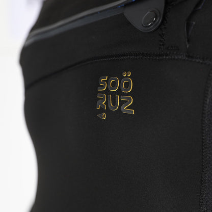 SOORUZ FIGHTER Shorty 2/2 FZ Organic Oystreperne חליפת גלישה שורטי לגברים 2/2 רוכסן קדמי בצבע שחור קיץ 2026