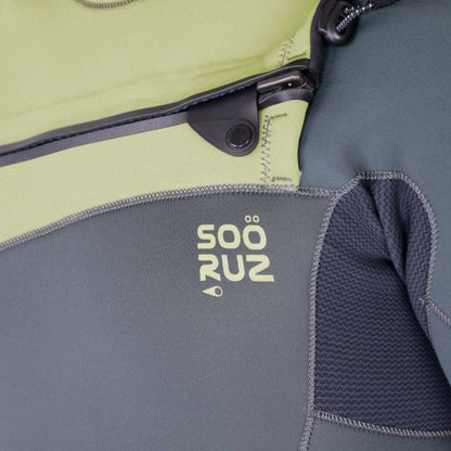 SOORUZ LS Shorty FIGHTER 3/2 Organic Oysterprene חליפת גלישה קצרה עם שרוולים ארוכים בעובי 3/2 מ"מ