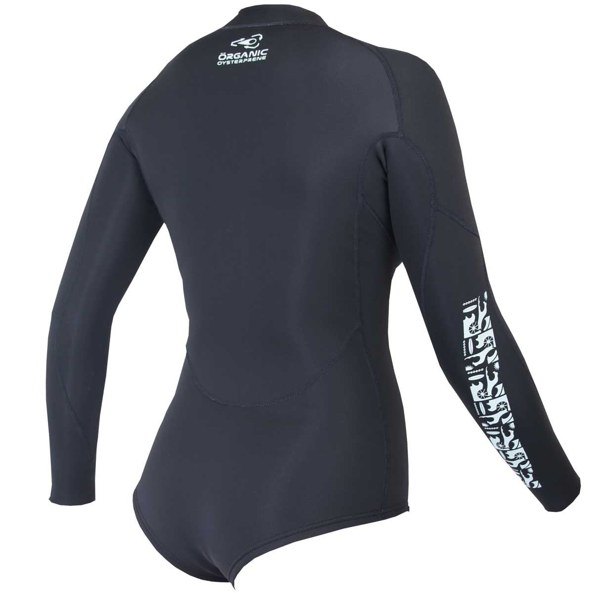 SOORUZ Shorty Women 1/1 LS mini zip DIVINE ORGANIC OYSTERPRENE חליפת גלישה שורטי עם שרוולים ארוכים בעובי 1/1 מ"מ לנשים
