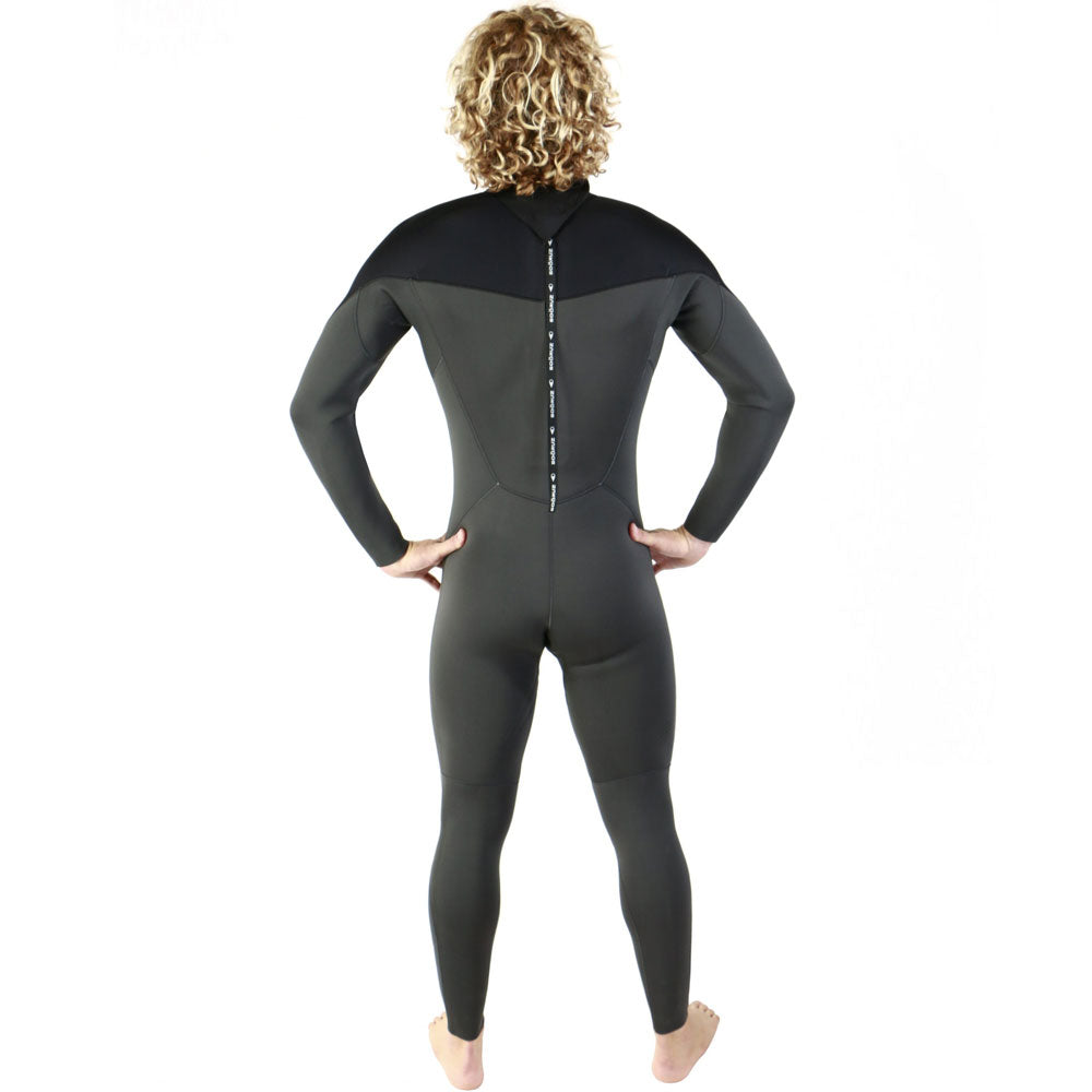 SOORUZ FLY+ 4/3 BZ חליפת גלישה לגברים 4/3 רוכסן אחורי - דוגית