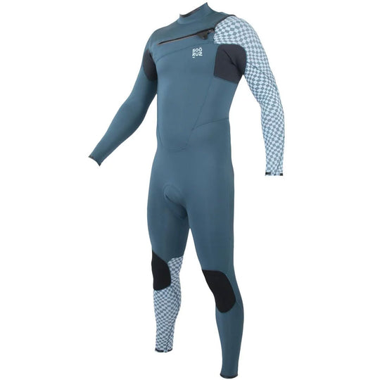 SOORUZ FIGHTER 3/2 CZ Organic Oysterprene חליפת גלישה לגברים 3/2 רוכסן חזה