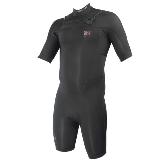 SOORUZ FIGHTER Shorty 2/2 FZ ORGANIC OYSTERPRENE חליפת גלישה שורטי לגברים 2/2 רוכסן קדמי