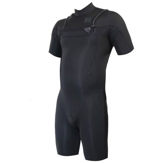 SOORUZ FLY Shorty 2/2 FZ ORGANIC OYSTERPRENE חליפת גלישה שורטי לגברים 2/2 רוכסן קדמי