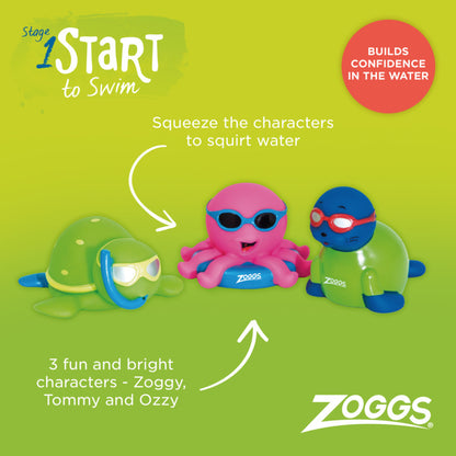 ZOGGS Splashems משחק בריכה משפריץ מים לילדים