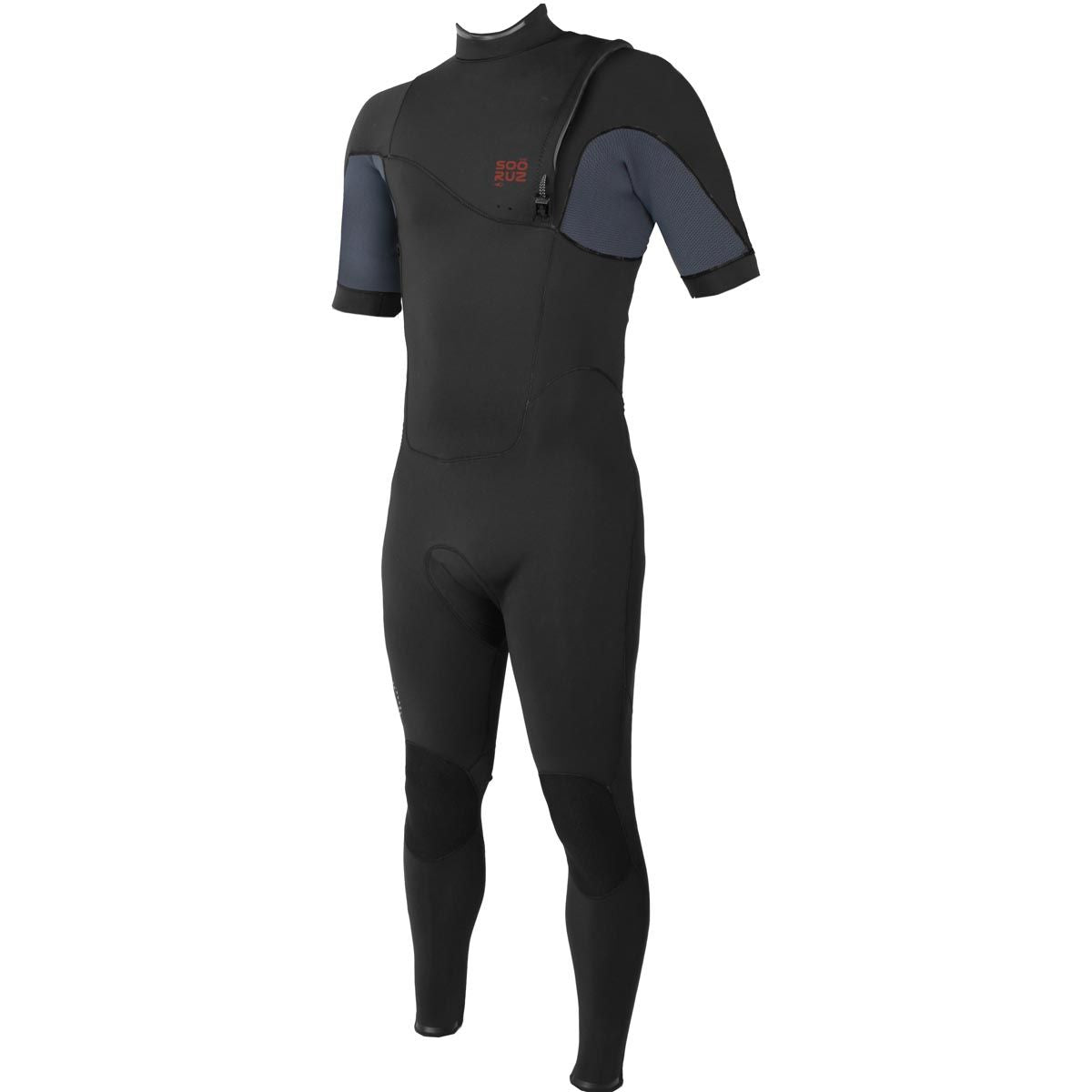 SOORUZ Springsuit Men 2/2 SS ZF FIGHTER ORGANIC OYSTERPRENE חליפת גלישה ארוכה ללא רוכסן עם שרוולים קצרים בעובי 2/2 מ"מ לגברים