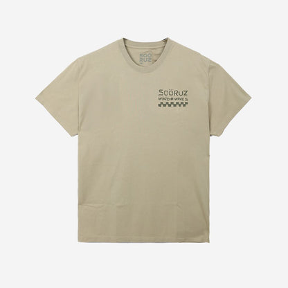 SOORUZ SQUIGGLE Organic T-shirt Men חולצה קצרה מכותנה אורגנית