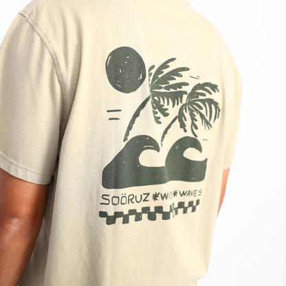 SOORUZ SQUIGGLE Organic T-shirt Men חולצה קצרה מכותנה אורגנית