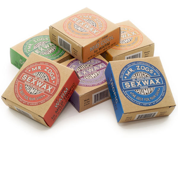 SEXWAX Hard Wax (Warm to Mild Tropic) שעווה לגלשן/סאפ למים בטמפרטורה 21-29 מעלות