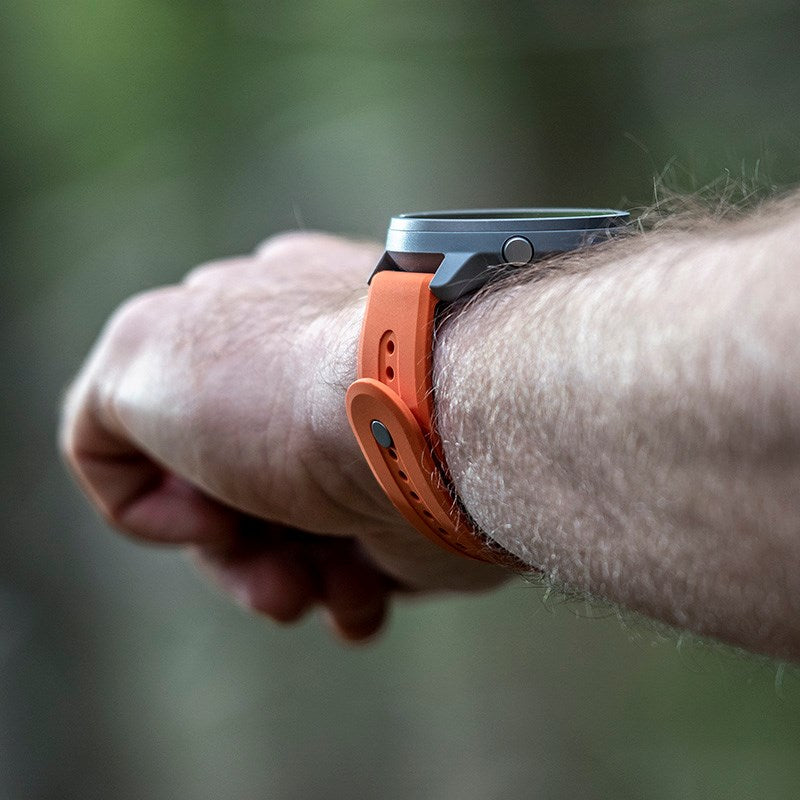 SUUNTO 24 mm Athletic Silicon Strap S+M 'רצועת יד לשעוני 'סונטו