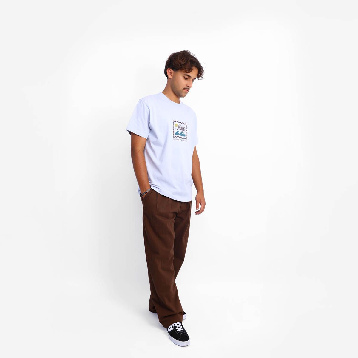 SOORUZ STAMP Organic T-shirt Men חולצה קצרה מכותנה אורגנית
