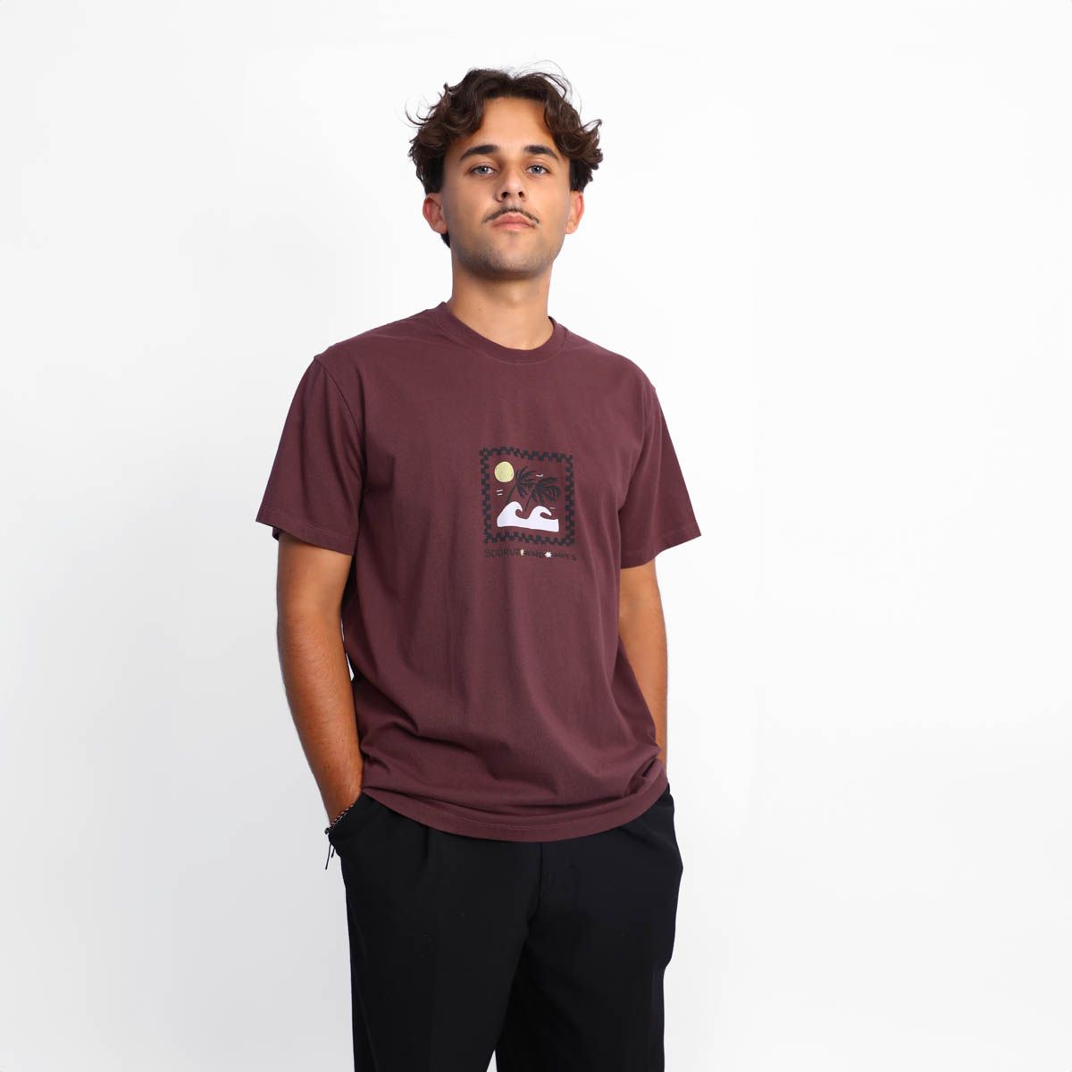 SOORUZ STAMP Organic T-shirt Men חולצה קצרה מכותנה אורגנית