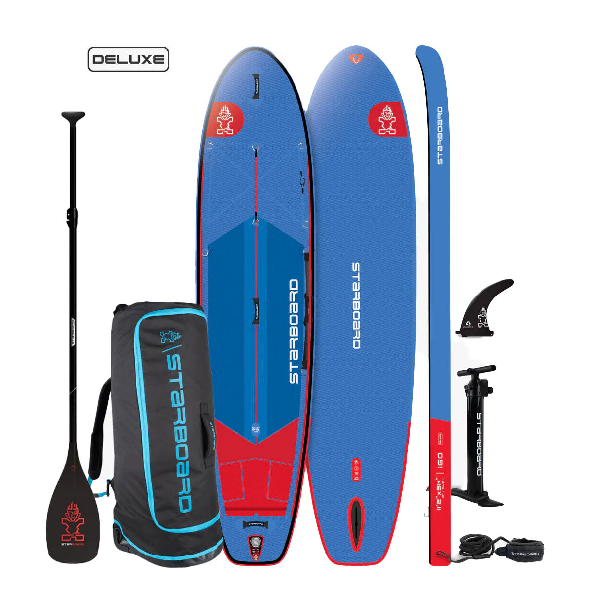 STARBOARD iGo 10’0″ Deluxe + משוט Lima Tufskin V סאפ מתנפח