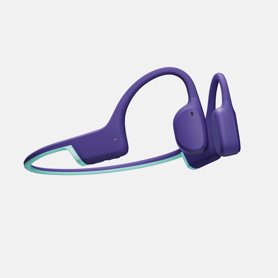 SUUNTO Aqua Light Reef Blue אוזניות שחייה וספורט בטכנולוגיית אוזן פתוחה בצבע סגול