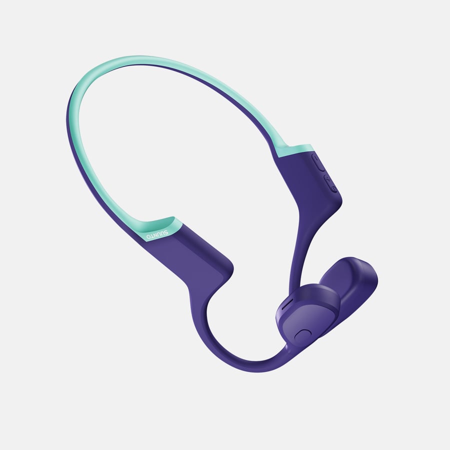 SUUNTO Aqua Light Reef Blue אוזניות שחייה וספורט בטכנולוגיית אוזן פתוחה בצבע סגול