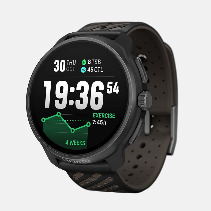SUUNTO Race 2 All Black שעון ספורט וכושר בצבע שחור