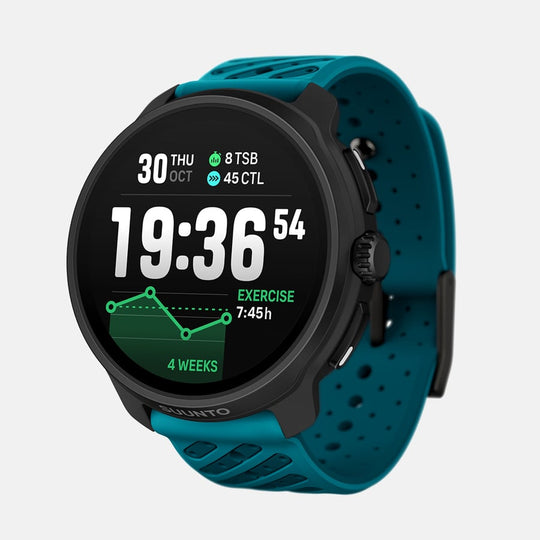 SUUNTO Race 2 Wave Blue שעון ספורט וכושר בצבע כחול
