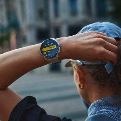 SUUNTO Race 2 Feather Gray שעון ספורט וכושר בצבע אפור