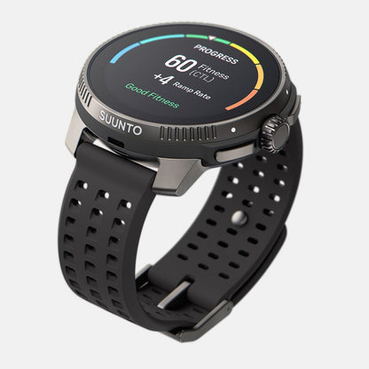 SUUNTO Race Titanium Charcoal שעון ספורט וכושר טיטניום בצבע שחור
