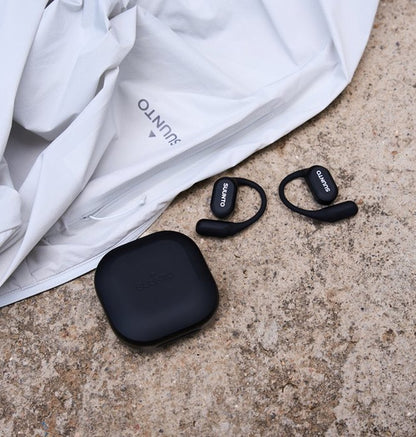 SUUNTO Spark Black אוזניות ספורט אוזן פתוחה בצבע שחור - דוגית