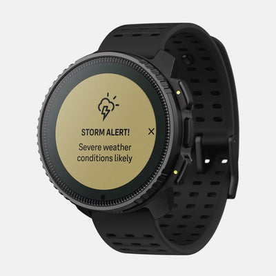 טרייד אין - SUUNTO Vertical Stainless steel Solar All Black שעון ספורט סונטו עם טעינה סולארית