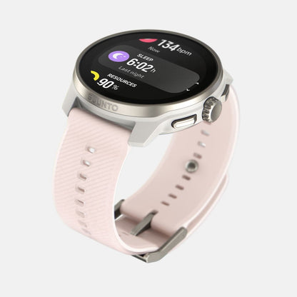 SUUNTO Race S Powder Pink שעון ספורט וכושר בצבע ורוד